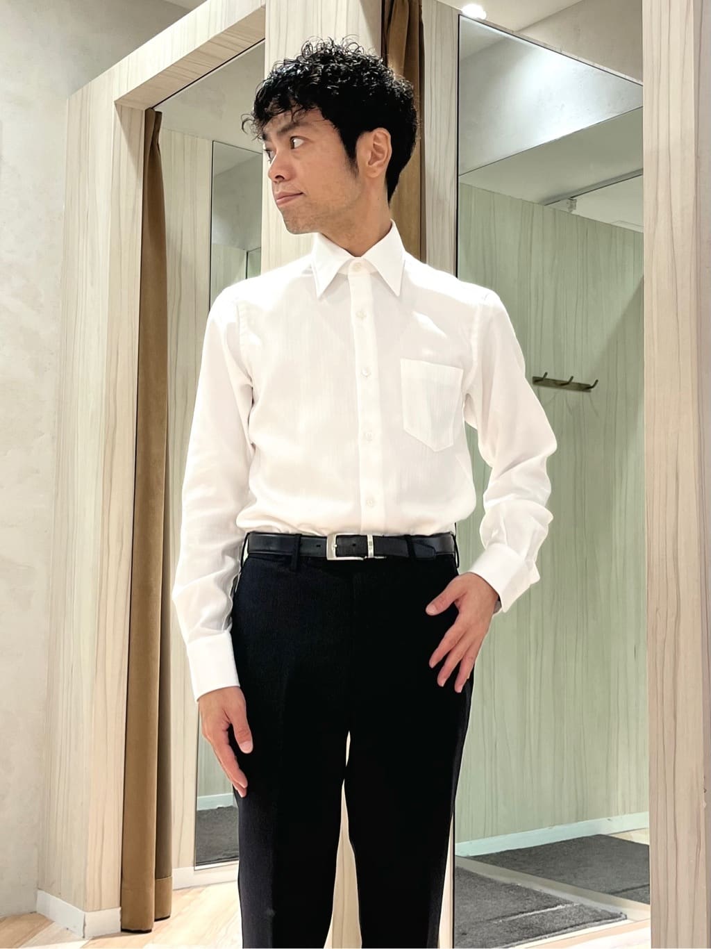 URAさんの「TAKEO KIKUCHI｜【Made in JAPAN】矢絣（やがすり）スーツ／スリーピース対応」を使ったコーディネート