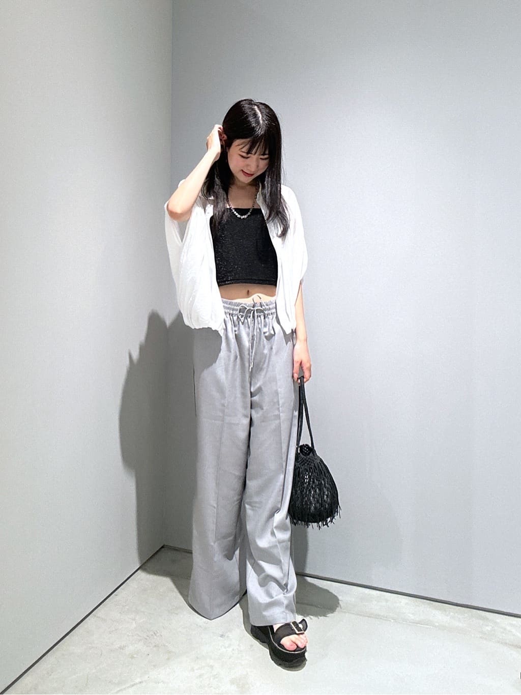 Renoさんの「INDIVI｜バルーンフォルムブラウス」を使ったコーディネート