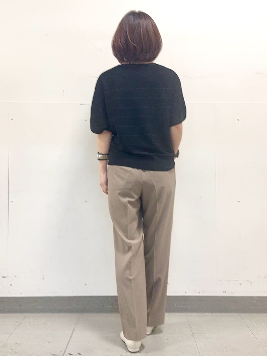 kaeさんの「Reflect｜◆ドライタッチプルオーバーニット」を使ったコーディネート