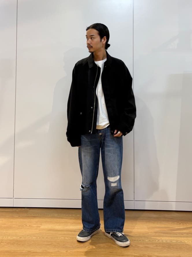 北浦歩大さんの「tk.TAKEO KIKUCHI｜◆K&rsquo;PJT by AYUTA 『VINTAGEデニムパンツ』」を使ったコーディネート