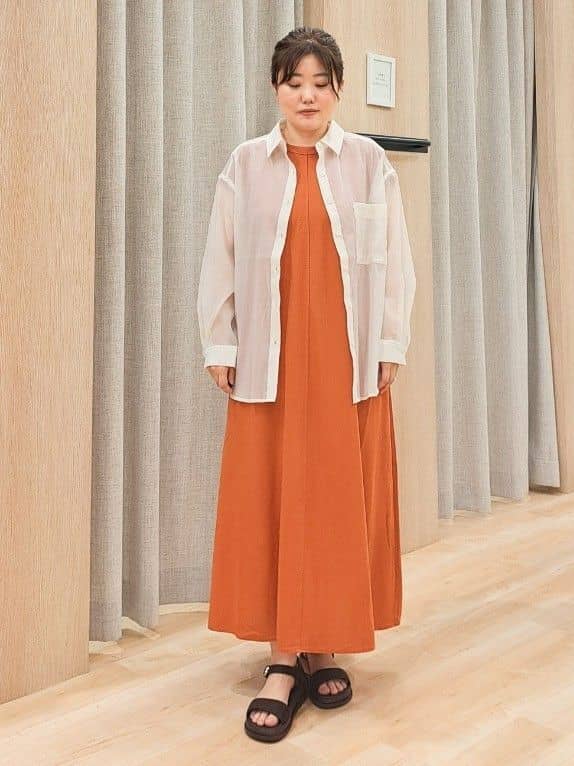 ふるさんの「grove｜履き心地◎！フットベッドサンダル」を使ったコーディネート