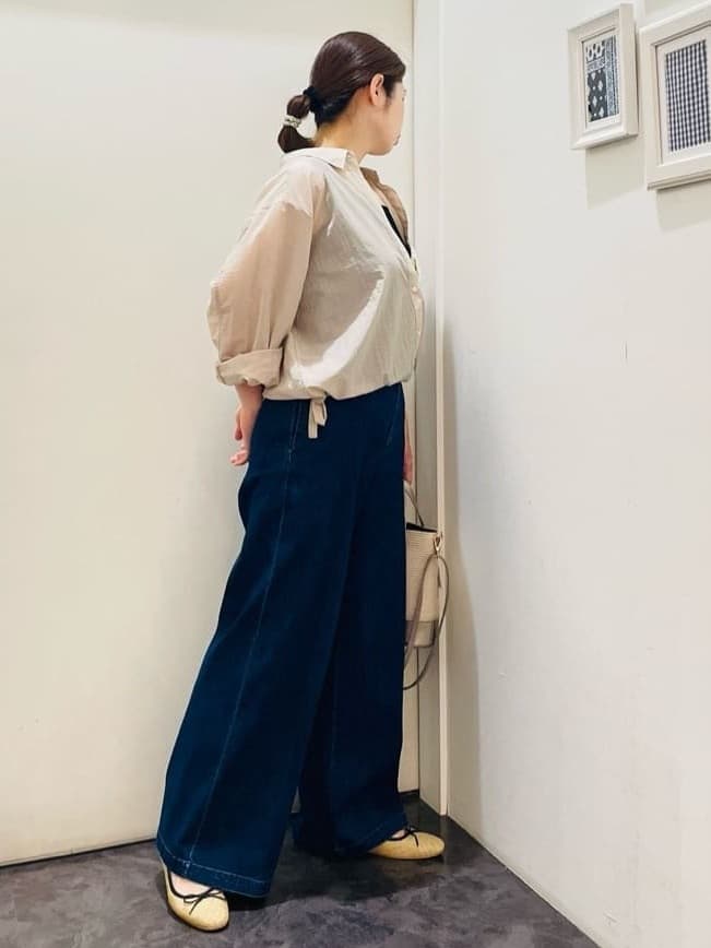 c_h_i_k_aさんの「grove｜2WAYスクエアネックタンク」を使ったコーディネート