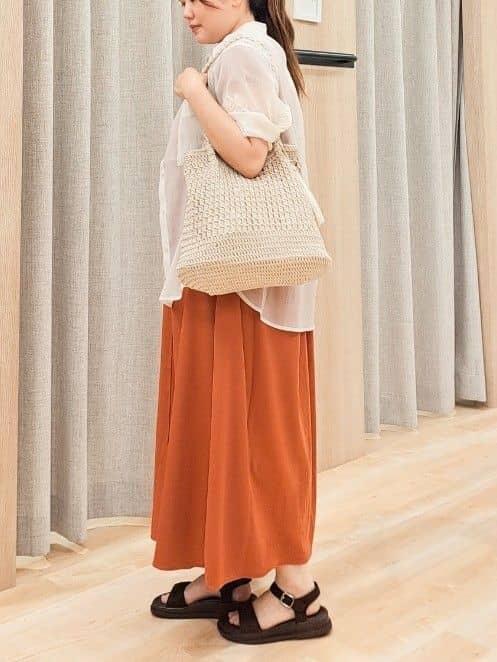 ふるさんの「grove｜履き心地◎！フットベッドサンダル」を使ったコーディネート