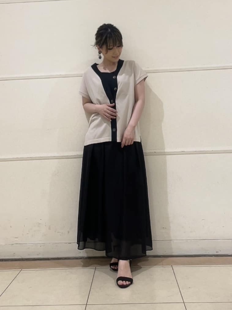 watanabeさんの「UNTITLED｜【スクエアインナー】コットンタンクトップ」を使ったコーディネート