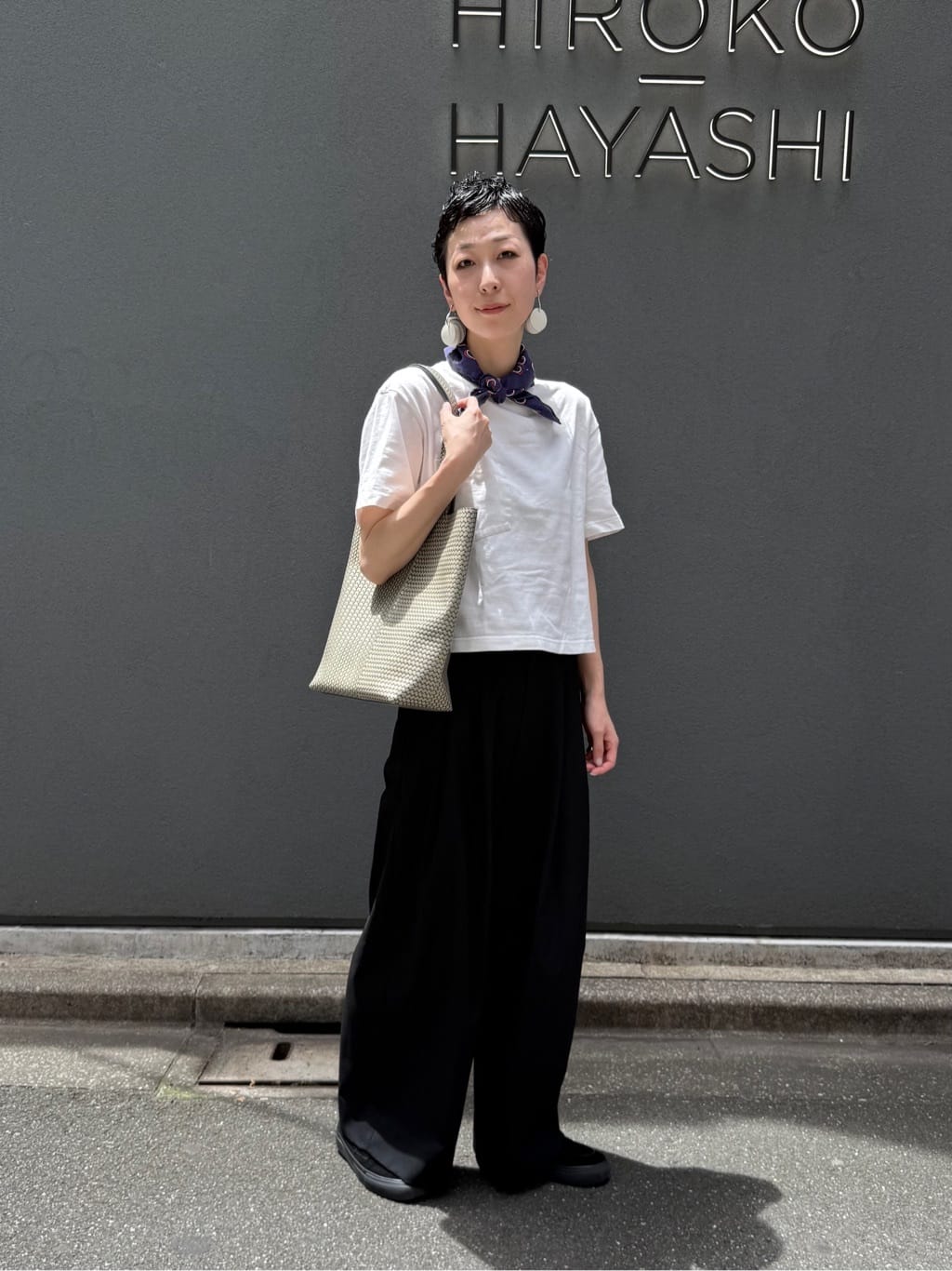 Kさんの「HIROKO HAYASHI｜OTTICA（オッティカ）トートバッグM」を使ったコーディネート