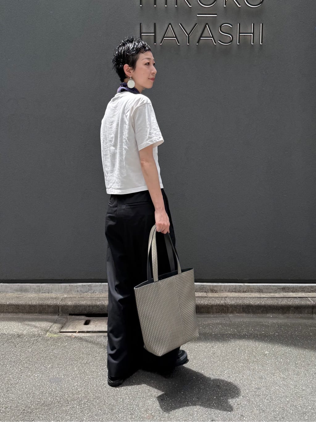 Kさんの「HIROKO HAYASHI｜OTTICA（オッティカ）トートバッグM」を使ったコーディネート