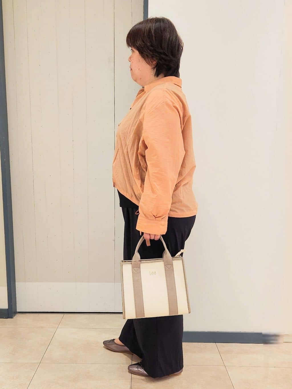 minoriさんの「grove｜最終お値下げ！！【人間工学】つつまれフィットバレエシューズ （抗菌防臭加工裏地使用）」を使ったコーディネート