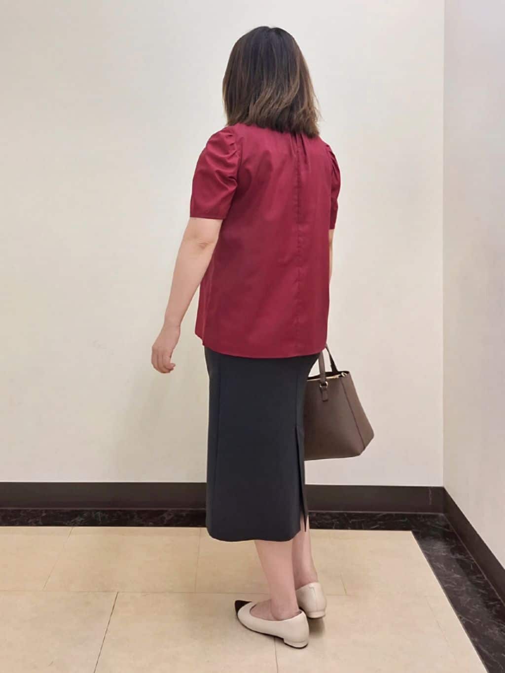 S.xuliさんの「Reflect｜【すっきり見え！長め丈】ピンタックデザインチュニックブラウス」を使ったコーディネート
