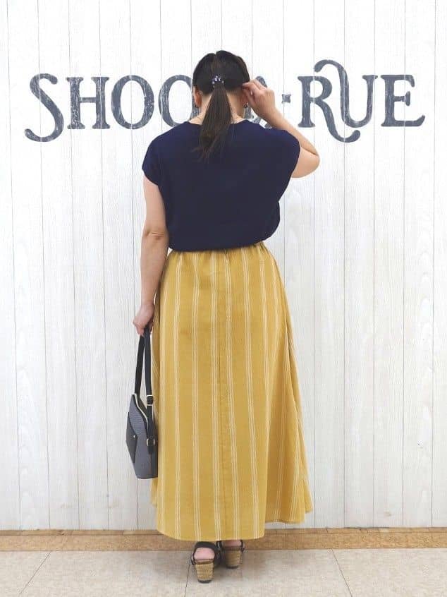 とろろさんの「SHOO･LA･RUE｜◆【高レビュー/累計販売35万足突破】片手ではけるサンダル シューダル 25SS」を使ったコーディネート