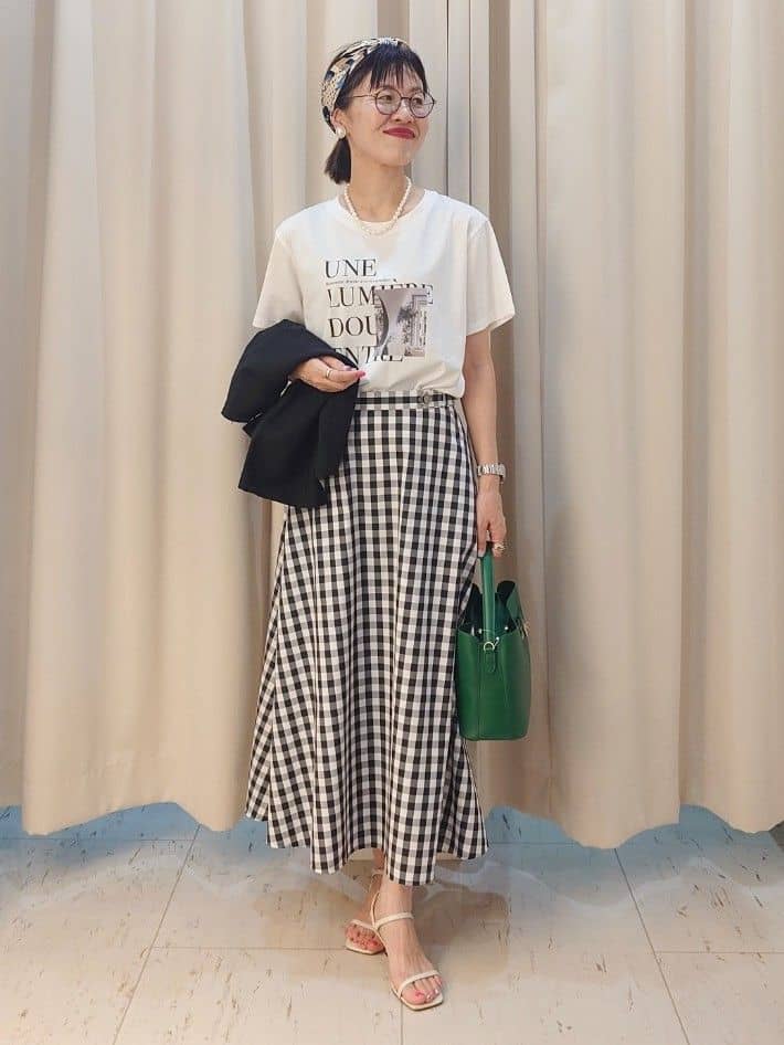 MUTSUKOさんの「UNTITLED｜【ロゴT/プリントT】グラフィックTシャツ」を使ったコーディネート