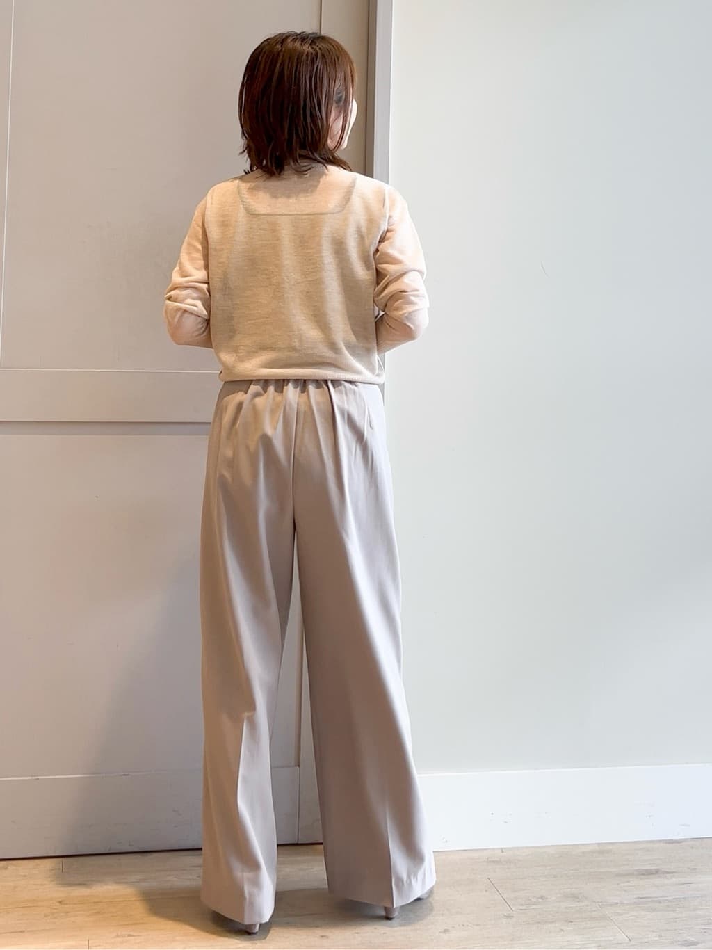 yamakoさんの「grove｜【雑誌掲載】洗えるシアーカーディガン」を使ったコーディネート