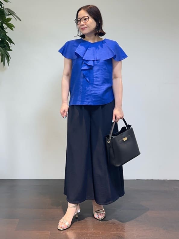 Asamiさんの「UNTITLED｜フープトップネックレス」を使ったコーディネート