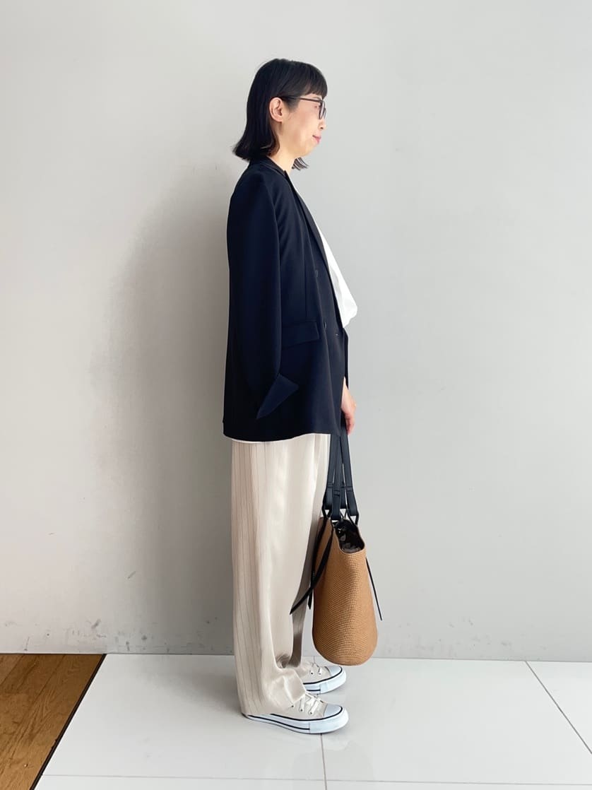 murayamaさんの「INDIVI｜【着る日傘／遮熱／UVケア】ダブルジャケット」を使ったコーディネート