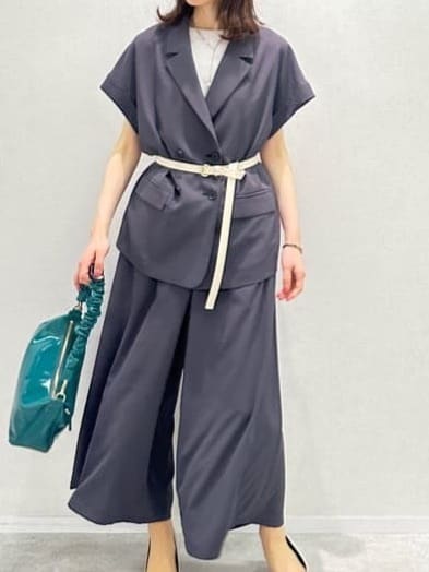 Miwaさんの「UNTITLED｜【本革 旬トレンド】ナローベルト」を使ったコーディネート