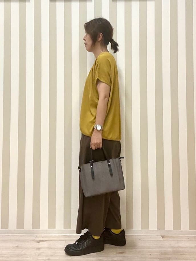 pieceさんの「SHOO･LA･RUE｜【ひんやり/UV】キレイもすっきりも叶える マリン風ガウチョパンツ」を使ったコーディネート