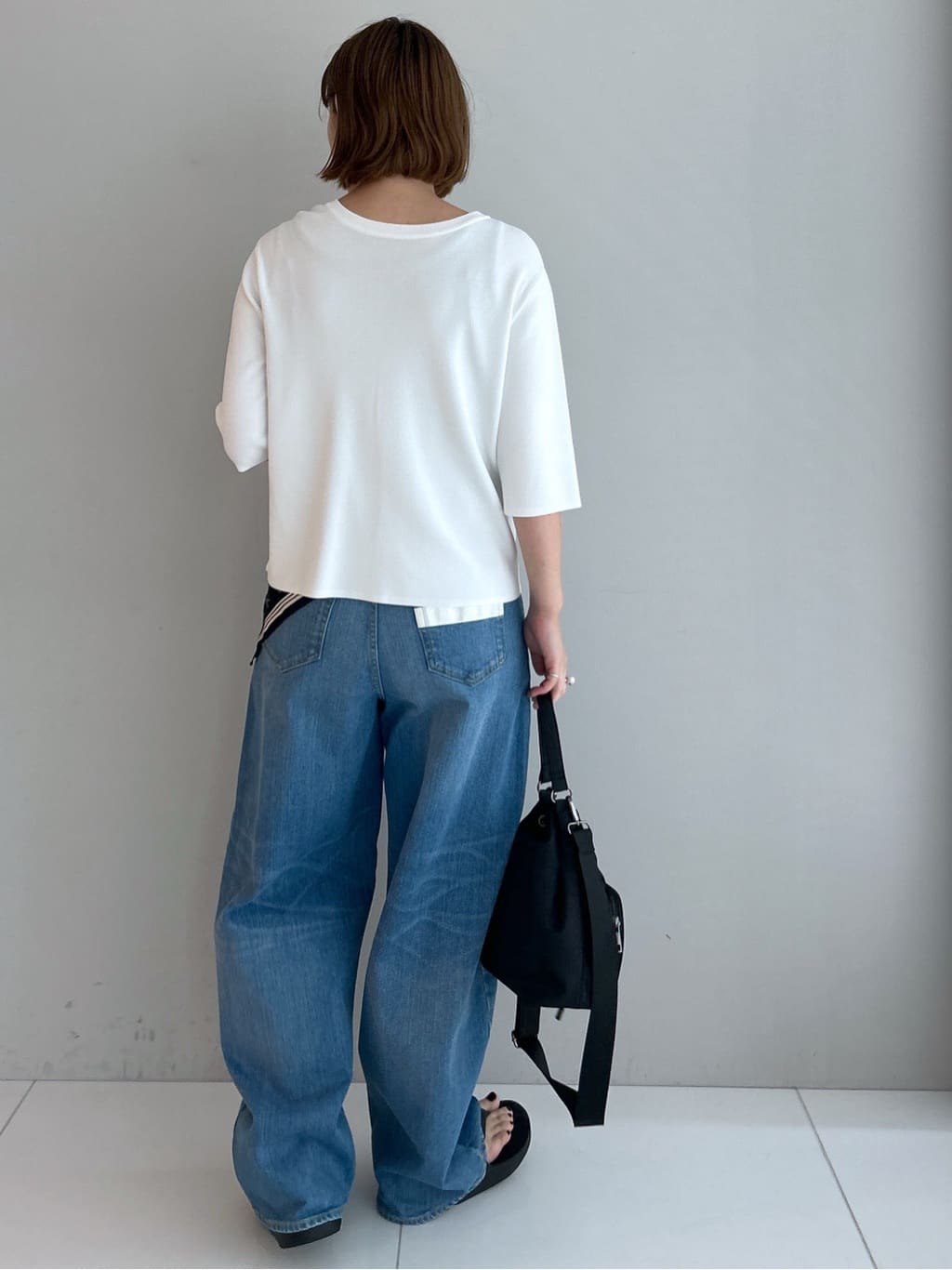 Hirokaさんの「Dessin｜【UVカット/洗える】2WAY五分袖カーディガン」を使ったコーディネート