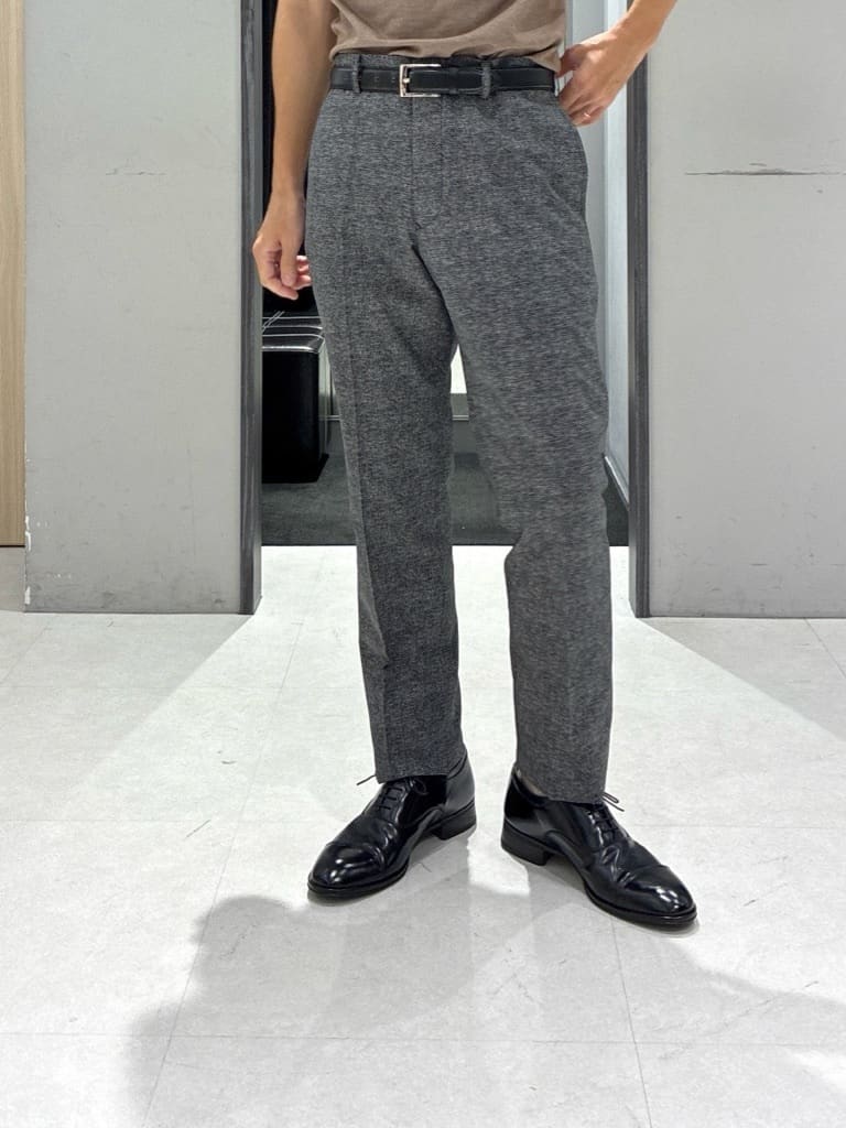 わいずみさんの「TAKEO KIKUCHI｜【抗菌防臭／9色5サイズ展開】ハニカムメランジ ポロシャツ」を使ったコーディネート