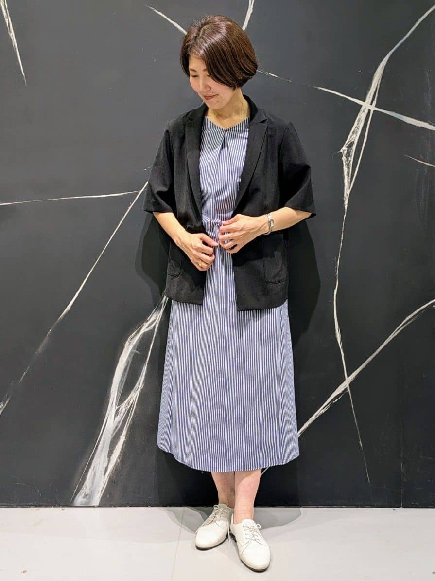 ｎｏｒｉさんの「COUP DE CHANCE｜【手洗い可／日本製】リラクシーワンピース」を使ったコーディネート