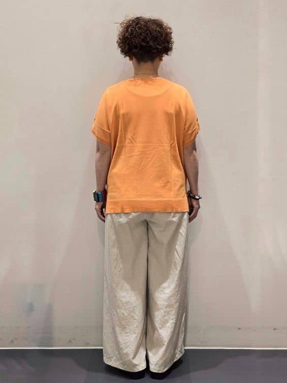 ゆきをさんの「OPAQUE.CLIP｜《6色展開／S-LLサイズ》ドルマンスリーブニット【UV／接触冷感／洗濯機洗い可／抗ピル】」を使ったコーディネート