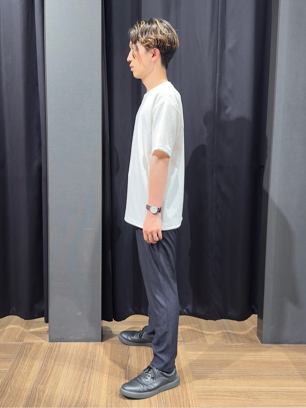 tomoyaさんの「THE SHOP TK｜シャリルジャージ ジャケット　洗濯機OK/吸水速乾/イージーケア/セットアップ可」を使ったコーディネート
