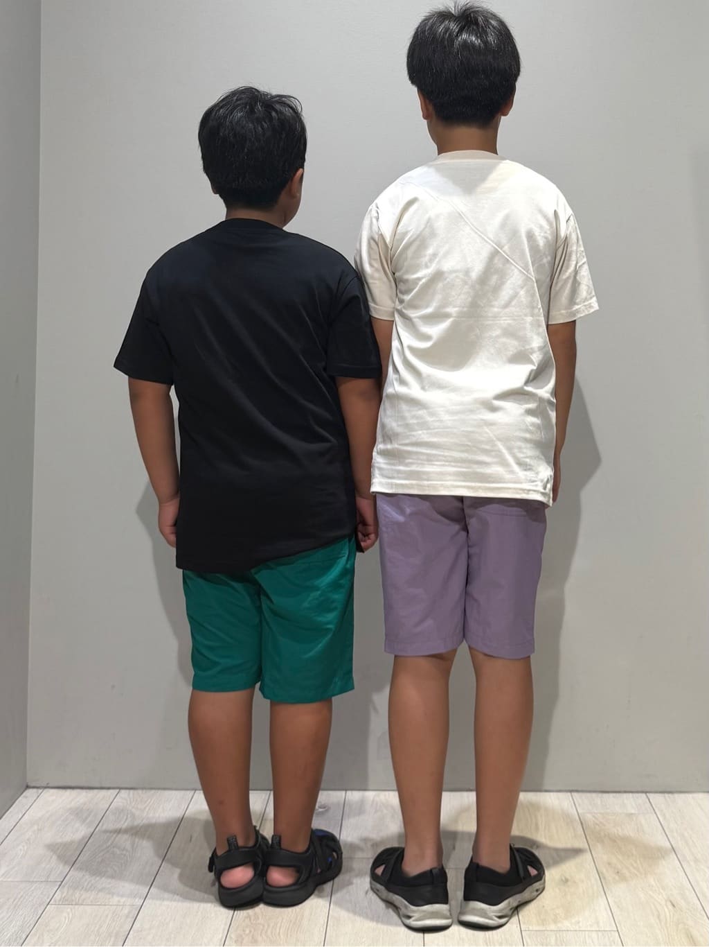 kuboさんの「THE SHOP TK｜【110－160/6色展開】コットン半袖Tシャツ/洗濯機OK」を使ったコーディネート