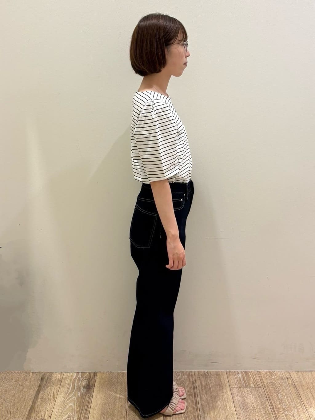 honamiさんの「index｜《7色展開／XS-LLサイズ》多機能タックスリーブトップス【汗ジミ防止／吸水速乾／接触冷感／UVケア」を使ったコーディネート