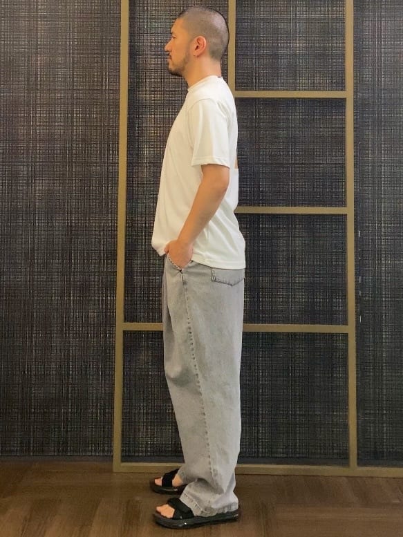 くらさんの「THE SHOP TK｜アートグラフィック 半袖Tシャツ 洗濯機OK」を使ったコーディネート