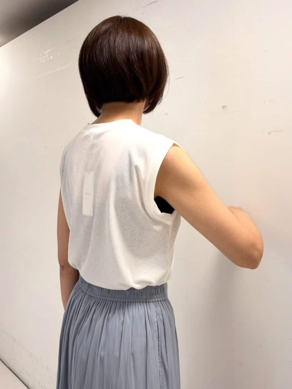 keikoさんの「COUP DE CHANCE｜【洗える/日本製】ベアトップ風キャミソール」を使ったコーディネート