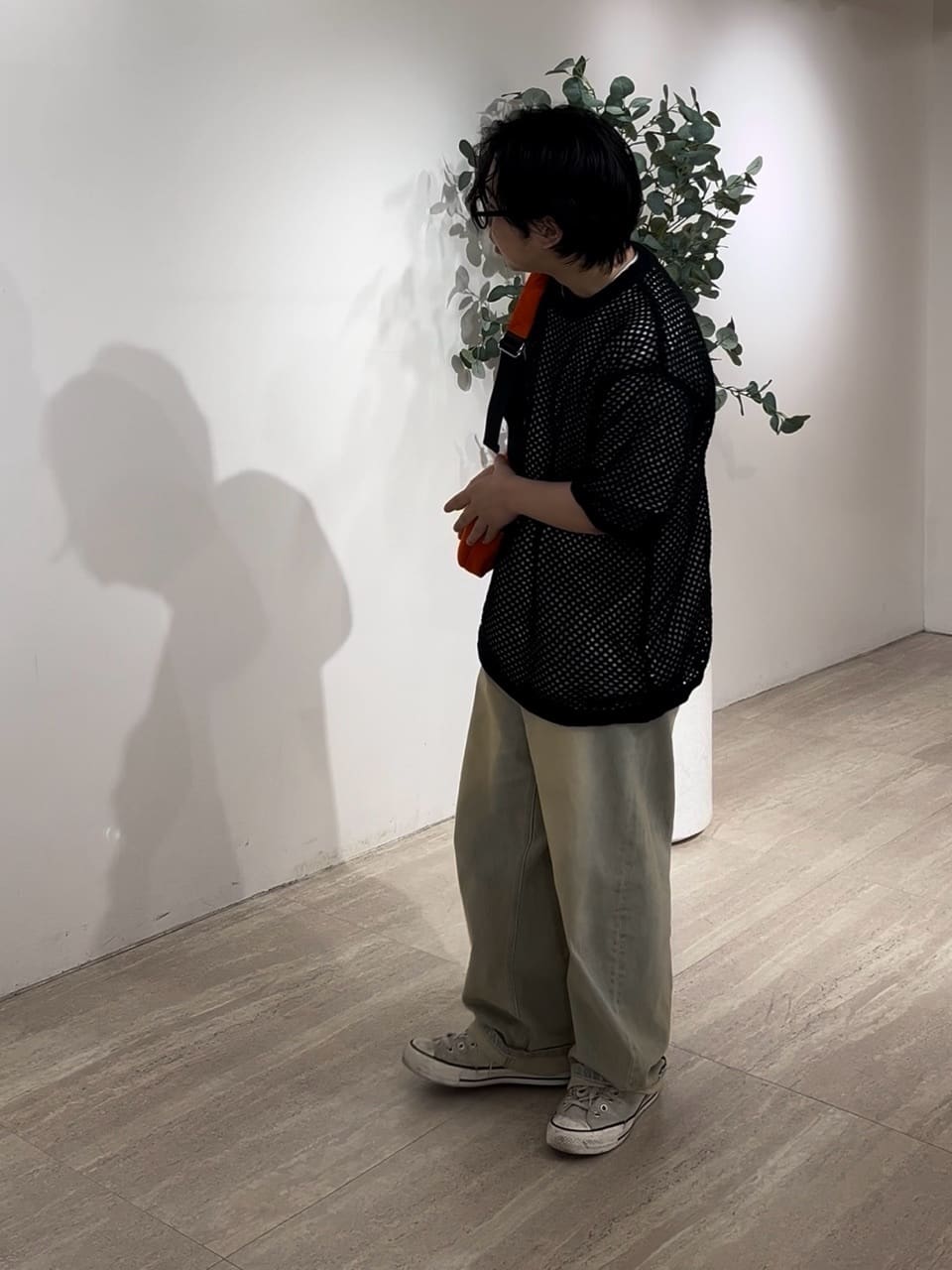 taigaさんの「tk.TAKEO KIKUCHI｜サマーメッシュアンサンブル」を使ったコーディネート