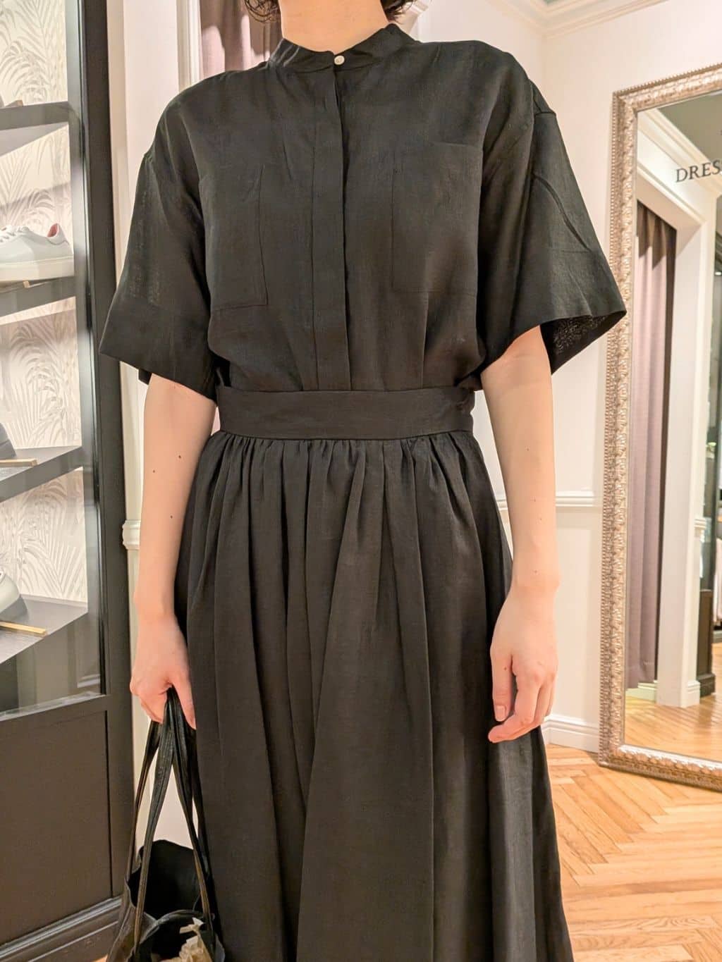 saoriさんの「DRESSTERIOR｜◆ソフトレザーバレエシューズ」を使ったコーディネート