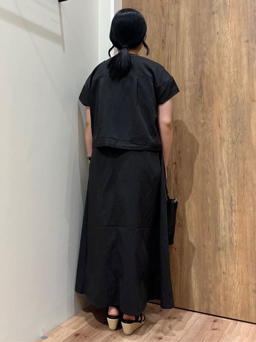 Reinaさんの「grove｜ブレード巾着2WAYトート」を使ったコーディネート