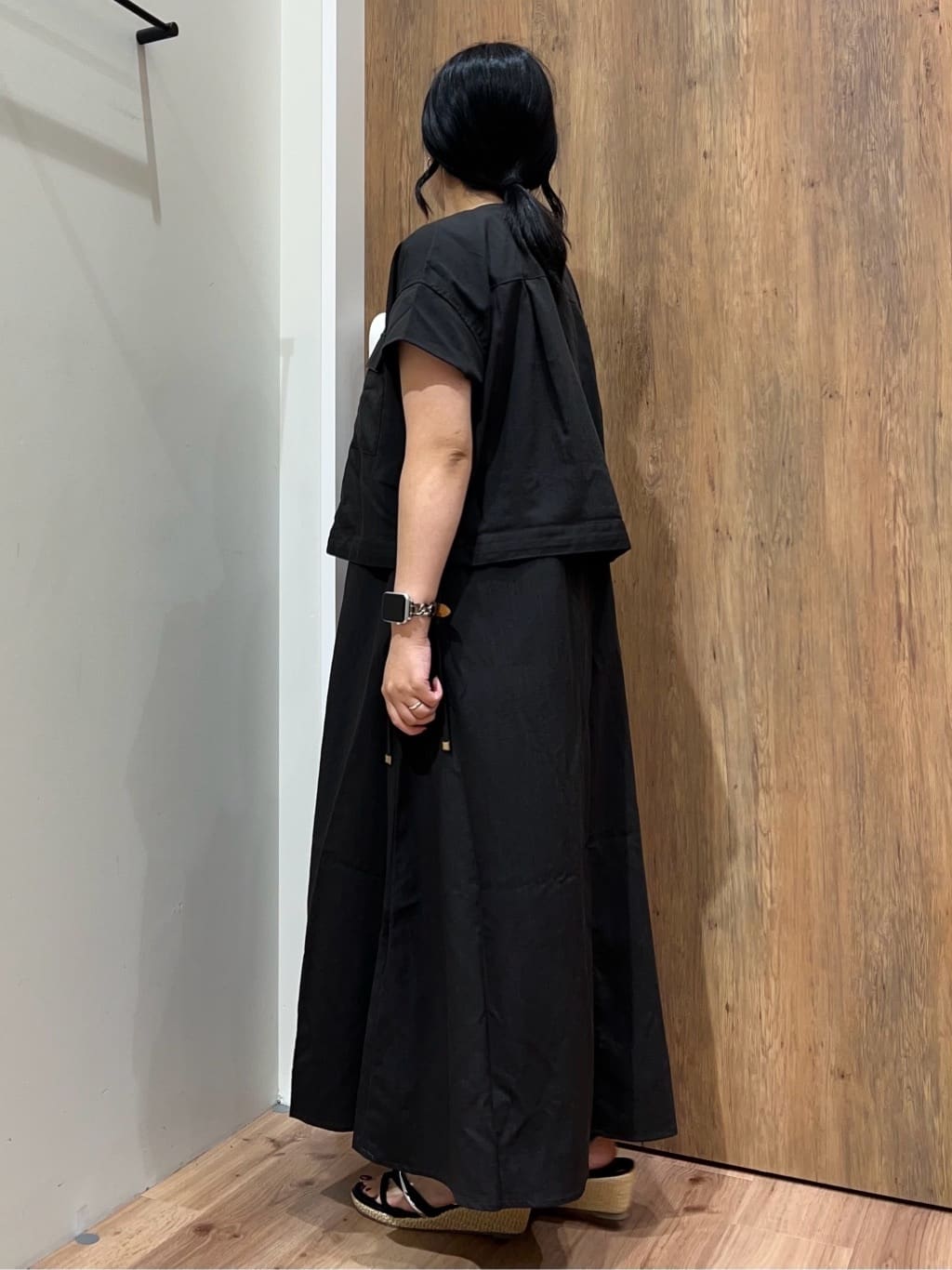 Reinaさんの「grove｜ブレード巾着2WAYトート」を使ったコーディネート