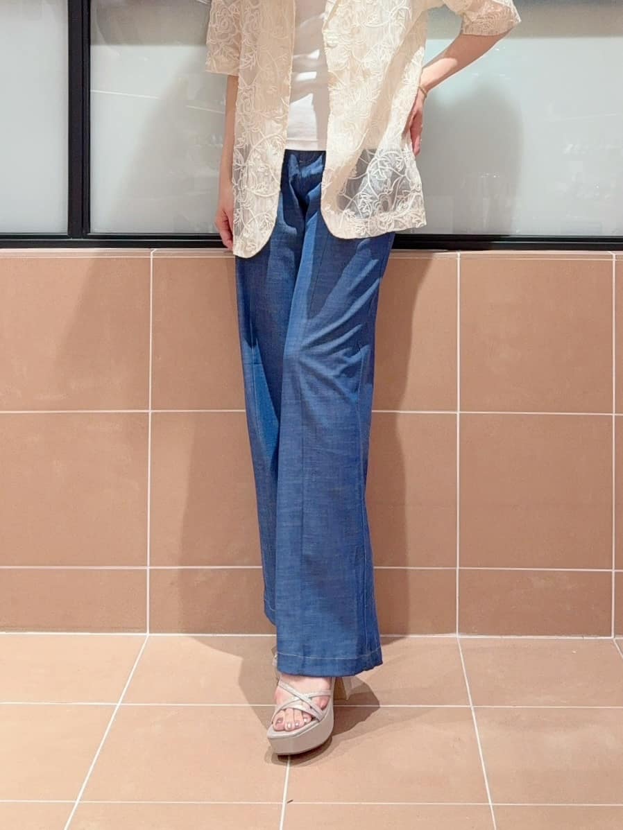 kaoriさんの「ESPERANZA｜厚底アンクルベルトサンダル」を使ったコーディネート