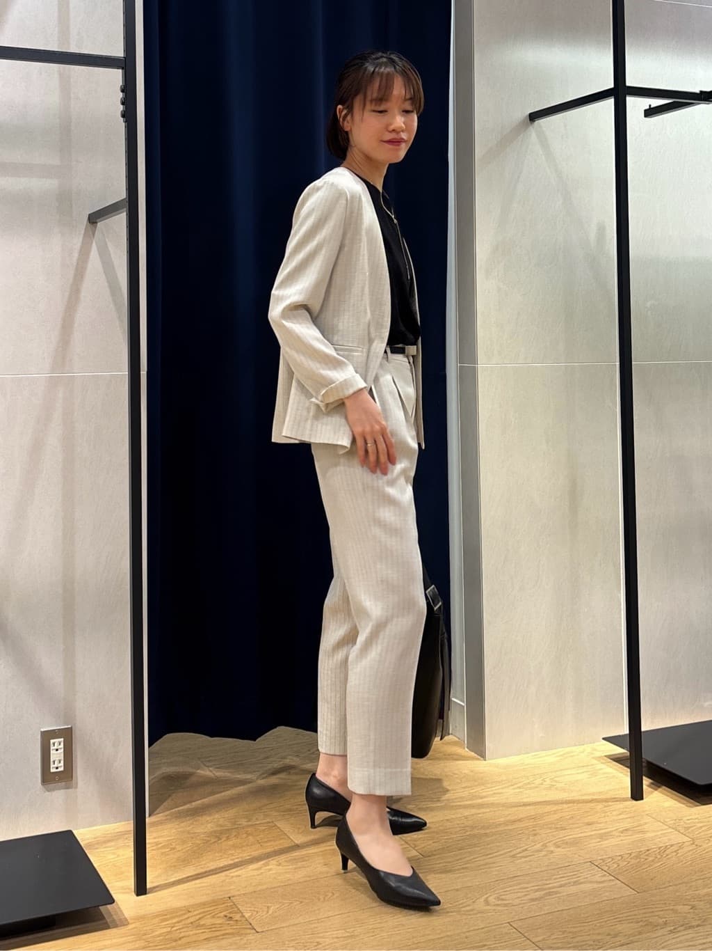 kanaeさんの「INDIVI｜【A4サイズ対応】ワンショルダートートバッグ」を使ったコーディネート