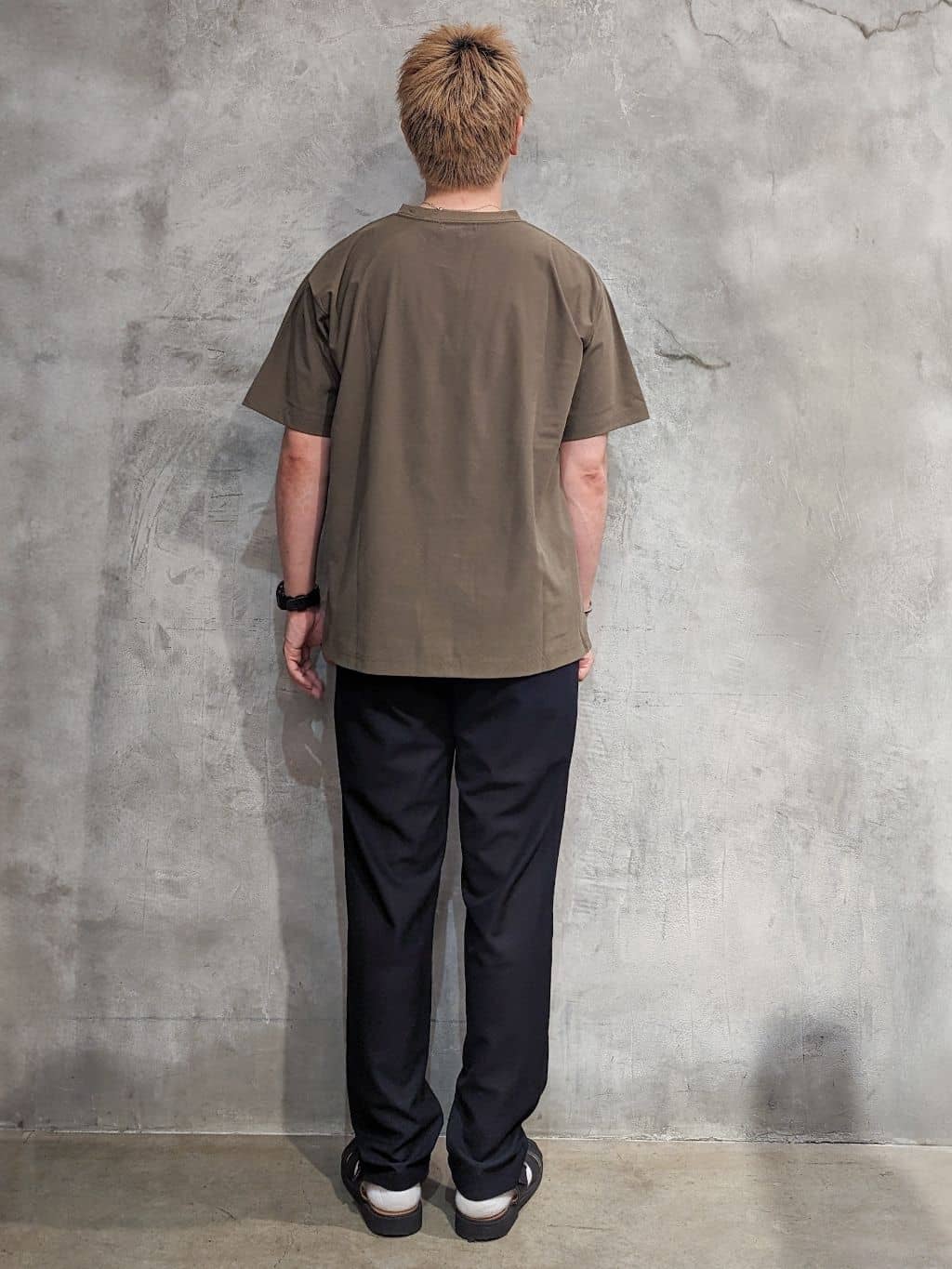 daiさんの「THE SHOP TK｜パーフェクテックリンクス半袖Tシャツ 【接触冷感／吸水速乾／UVカット／洗濯機OK】」を使ったコーディネート