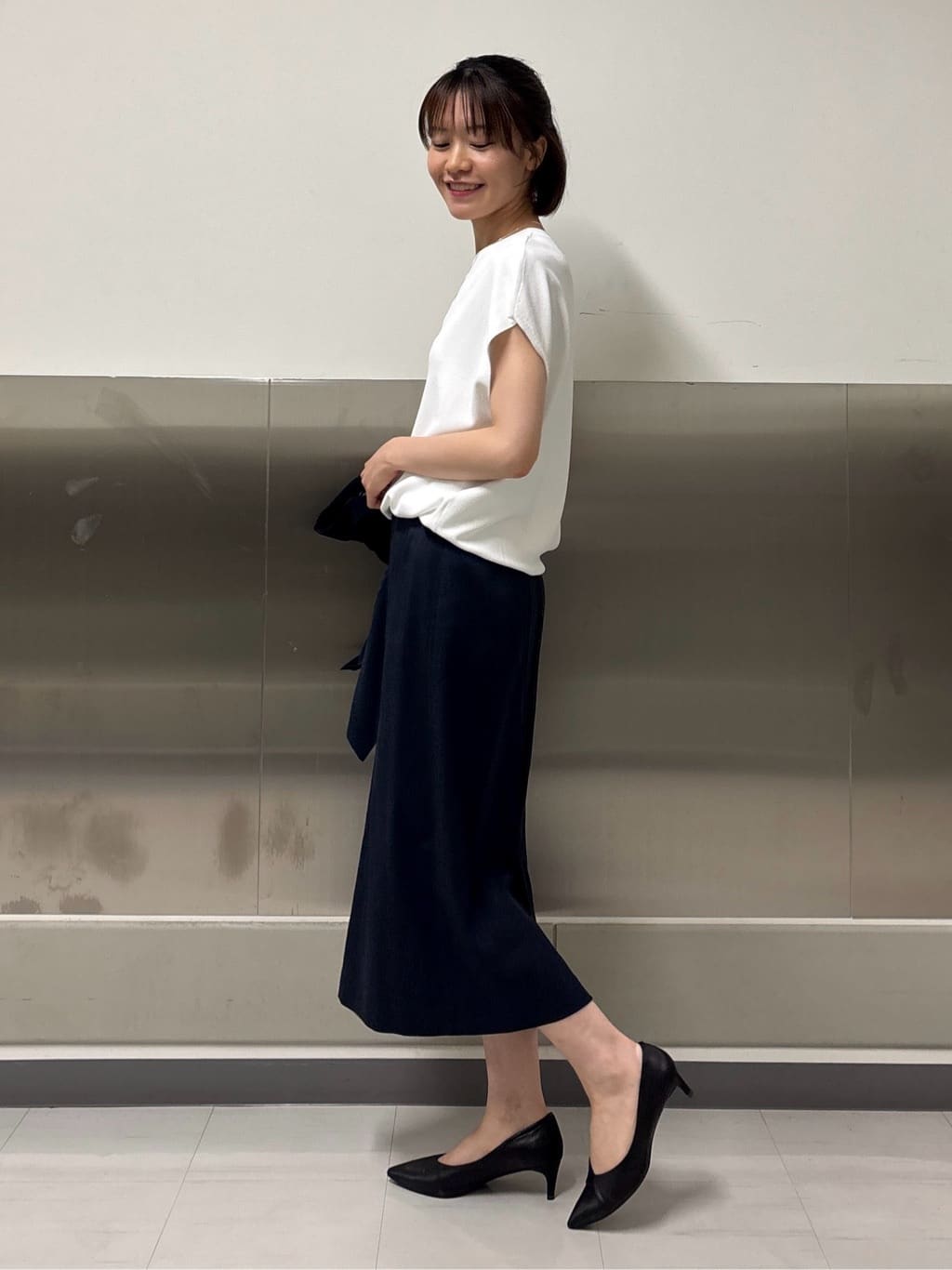 kanaeさんの「INDIVI｜【A4サイズ対応】ワンショルダートートバッグ」を使ったコーディネート