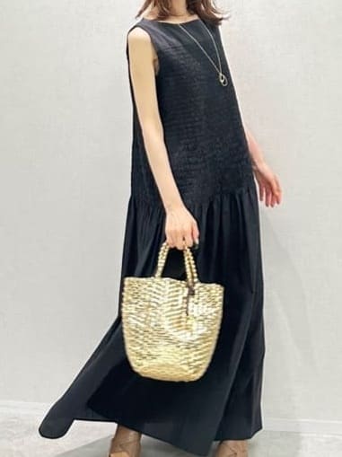 Miwaさんの「UNTITLED｜ライトダブルリングネックレス」を使ったコーディネート