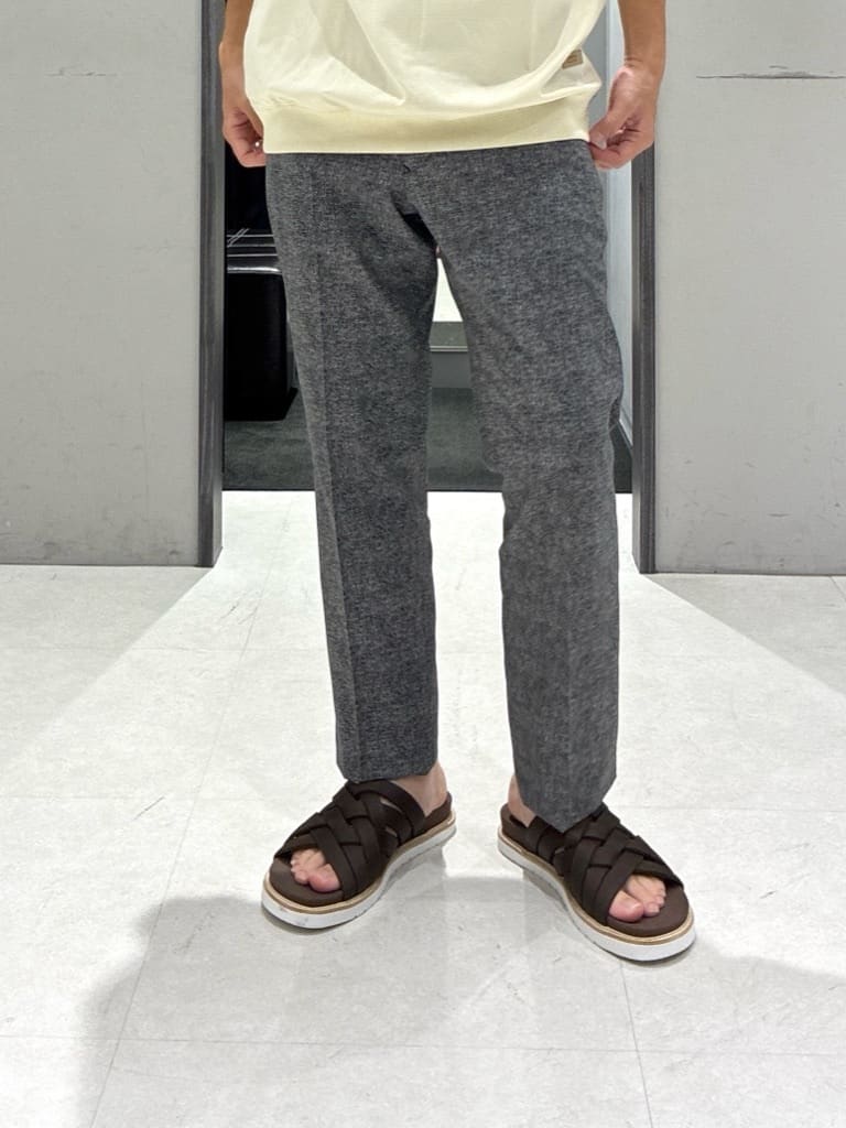 わいずみさんの「TAKEO KIKUCHI｜【抗菌防臭／5サイズ展開】ハイゲージポンチ Tシャツ」を使ったコーディネート