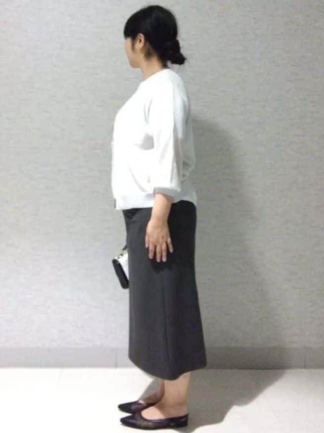 sakoさんの「Reflect｜【マシンウォッシュ可】ナロースカート」を使ったコーディネート