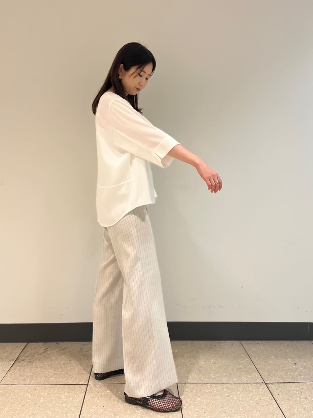 shokoさんの「INDIVI｜ラウンドショートネックレス」を使ったコーディネート
