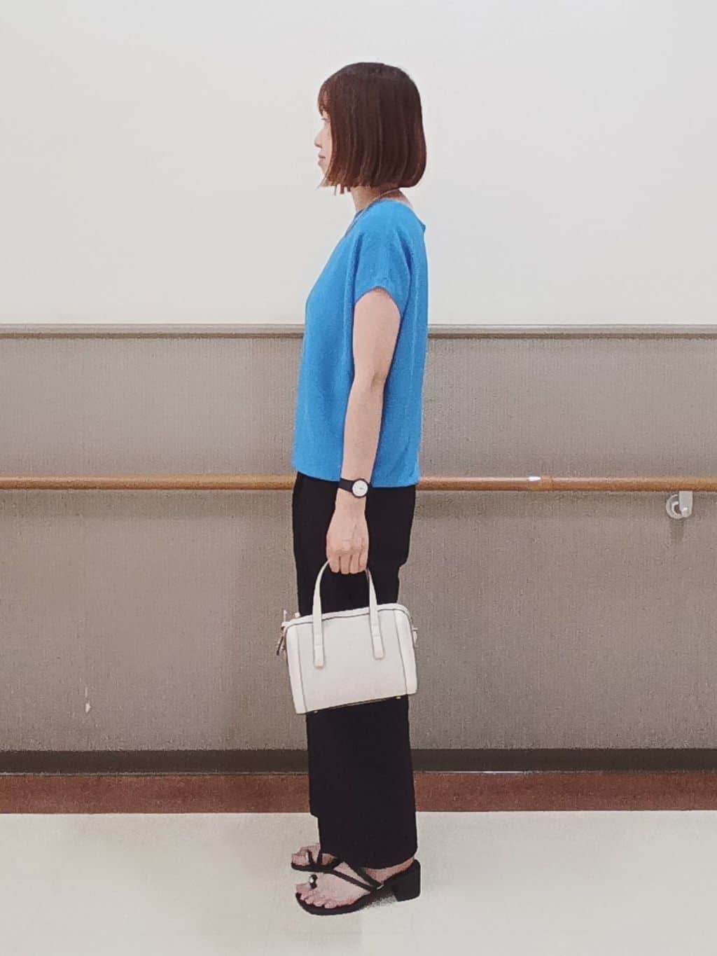 hamさんさんの「THE SHOP TK｜【6色展開】さらさらフレンチニット【毛玉になりにくい/洗濯機OK】」を使ったコーディネート