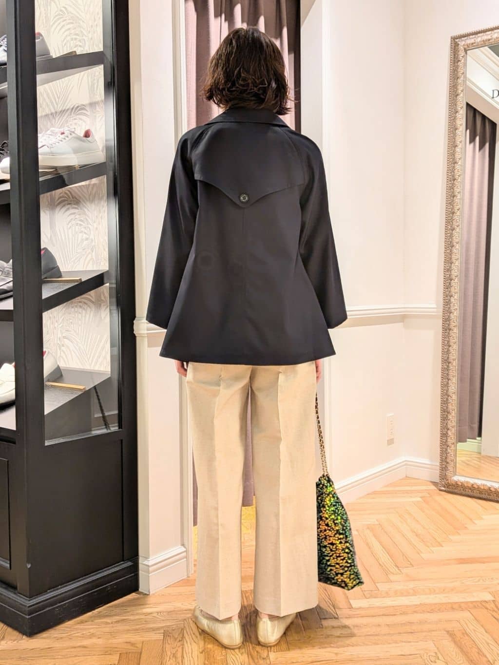saoriさんの「DRESSTERIOR｜◆ソフトレザーバレエシューズ」を使ったコーディネート