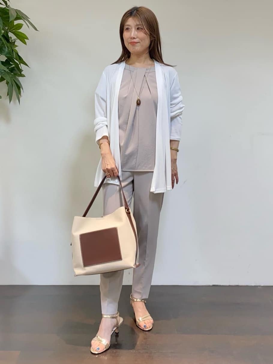 tomoさんの「UNTITLED｜フープトップネックレス」を使ったコーディネート