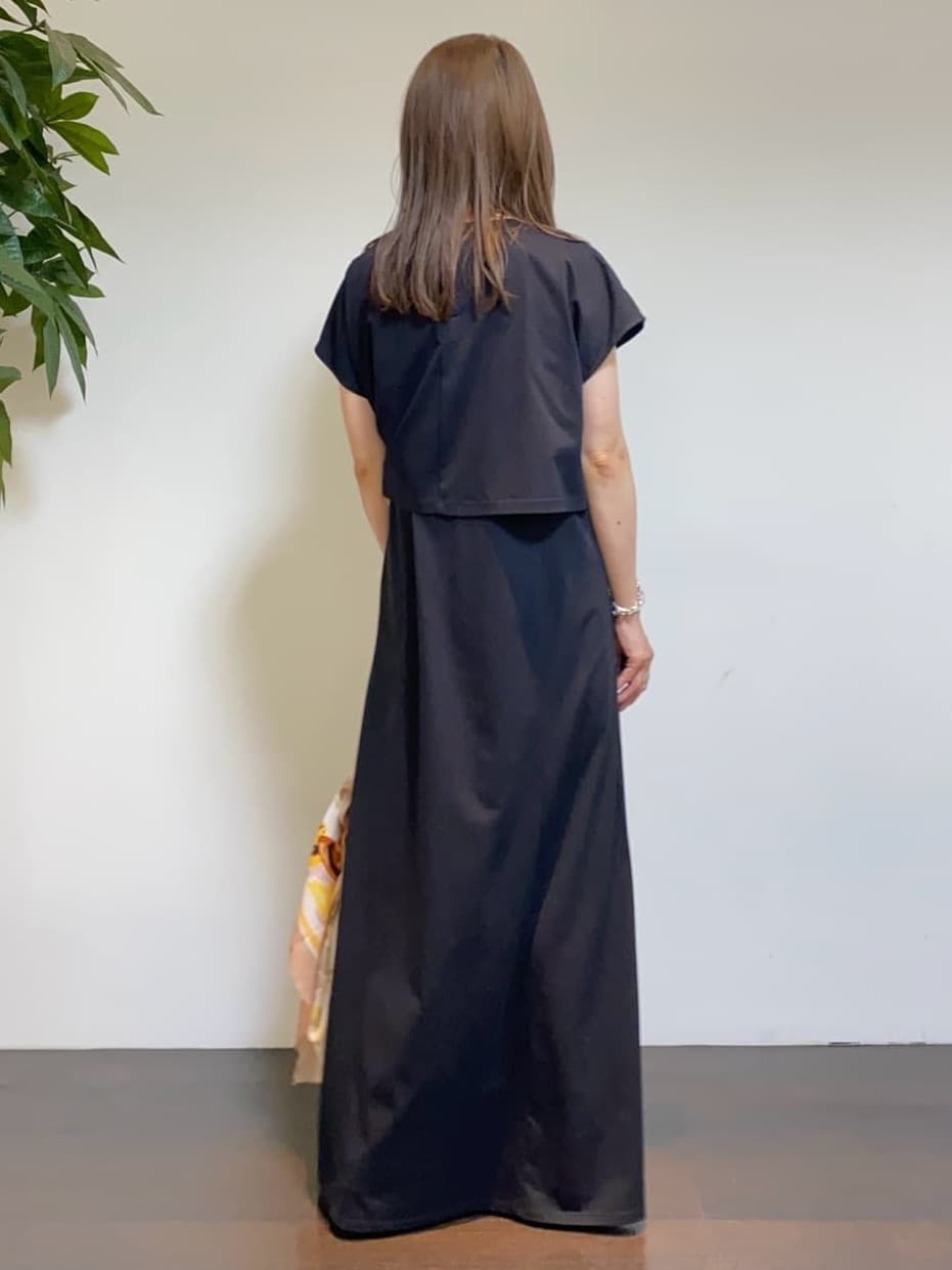 tomoさんの「UNTITLED｜【追加】ライトダブルリングネックレス」を使ったコーディネート
