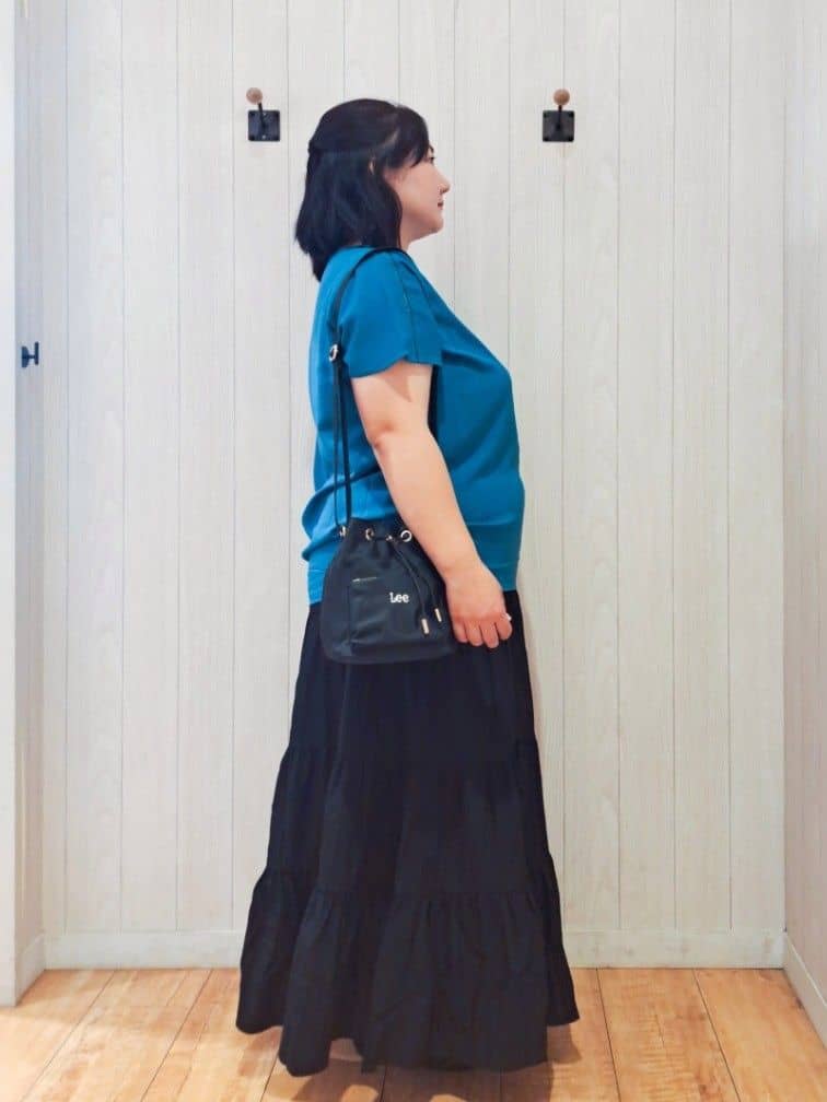 kotomiさんの「SHOO･LA･RUE｜【S-LL/ひんやり/洗濯後しわになりにくい】インせず決まる はしごレースドルマンブラウス」を使ったコーディネート
