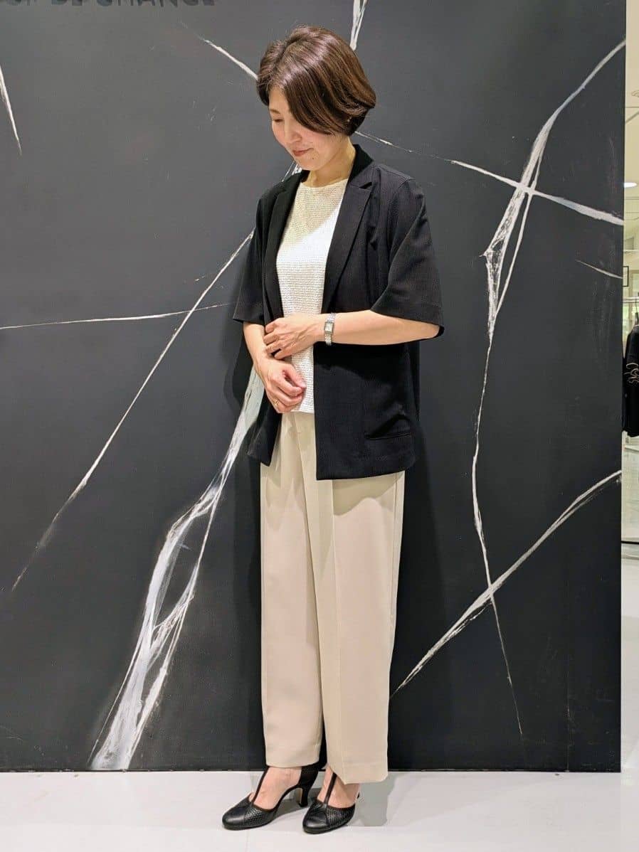 ｎｏｒｉさんの「COUP DE CHANCE｜【手洗い可／日本製】ノースリーブトップス」を使ったコーディネート