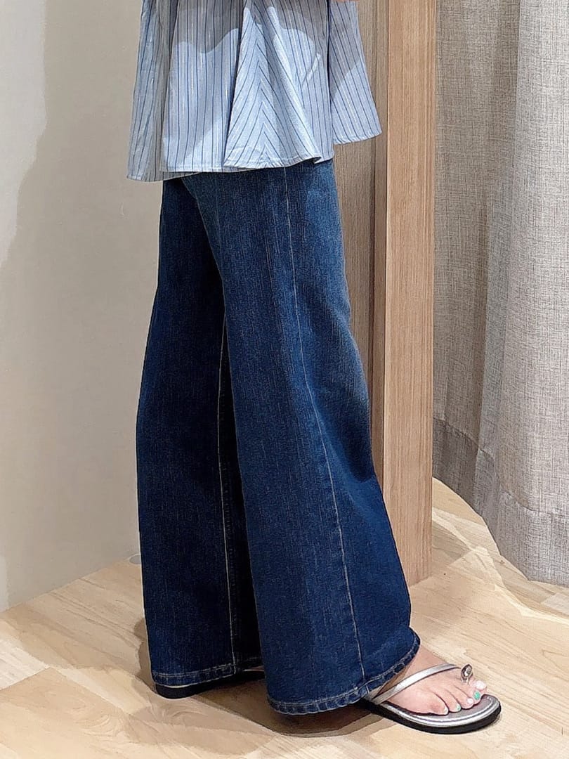 MIYUさんの「grove｜【Lee&times;grove別注】WIDE DENIM PANTS」を使ったコーディネート