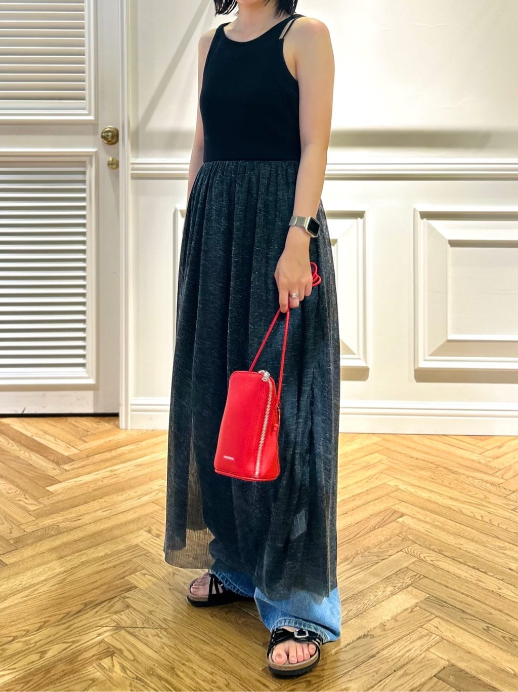 cocoさんの「DRESSTERIOR｜Carouselambra（ケラウズランブラ）【別注】BOAT TANK TOP DRESS」を使ったコーディネート