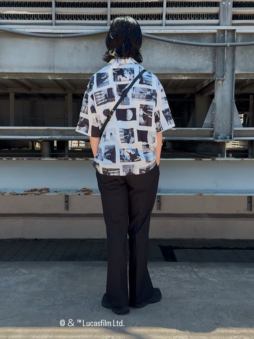 yumaさんの「tk.TAKEO KIKUCHI｜【STAR WARS】Capsule Collection 2WAY半袖シャツ」を使ったコーディネート