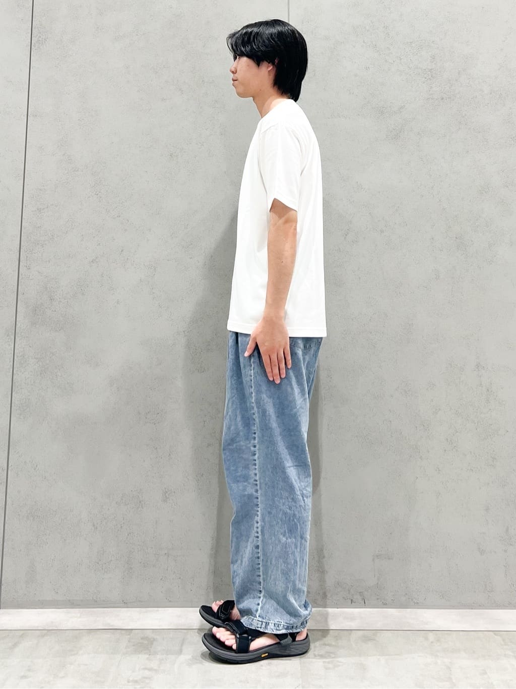 SHI-MAさんの「THE SHOP TK｜リサイクルアート半袖Tシャツ【接触冷感/洗濯機OK】」を使ったコーディネート